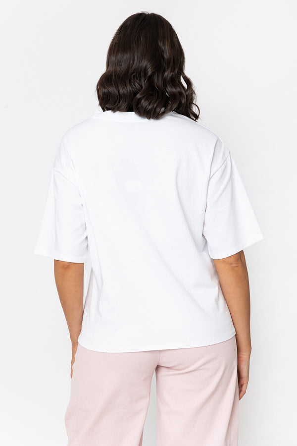 Carraig Donn White Boxy T-Shirt