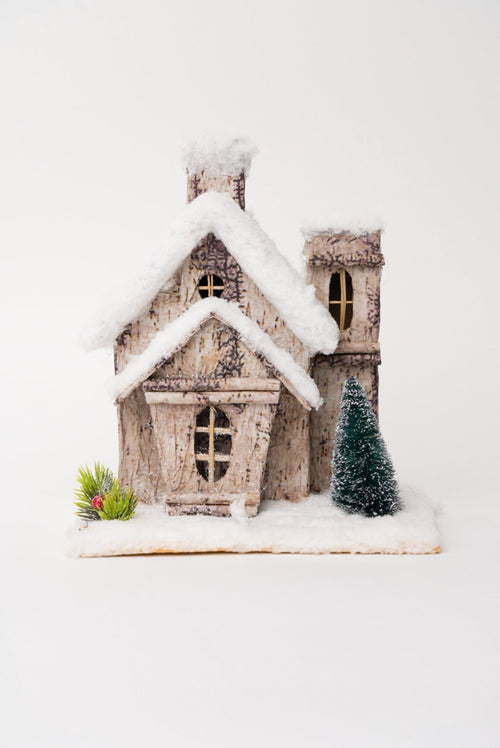 Medium Winter House Christmas Decoration
