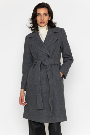 Carraig Donn Wrap Belted Coat