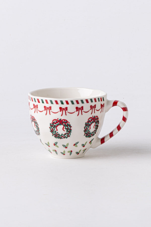 Carraig Donn Wreath Mug In Gift Box