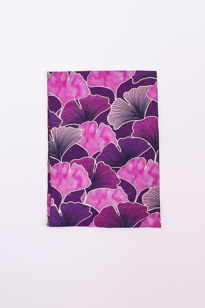 Carraig Donn Abstract Floral Scarf in Purple