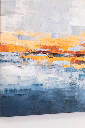 Carraig Donn Abstract Sunrise Canvas Wall Art