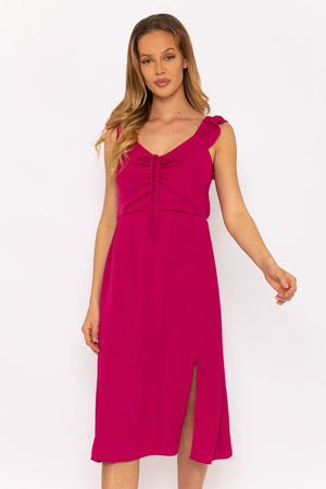 Carraig Donn Adeline Pink Midi Dress