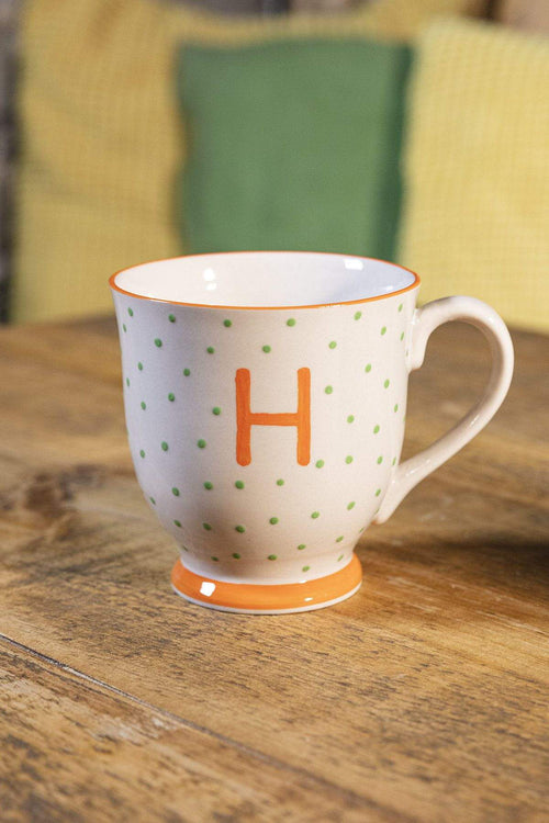 Alphabet Mug Dot H
