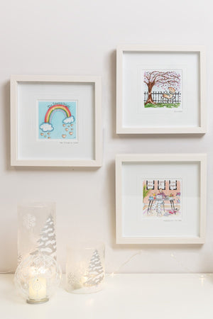 Carraig Donn Always & Ever Small Framed Art Print