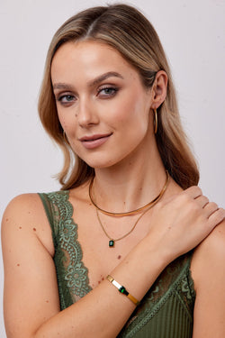Carraig Donn Anika Emerald Necklace