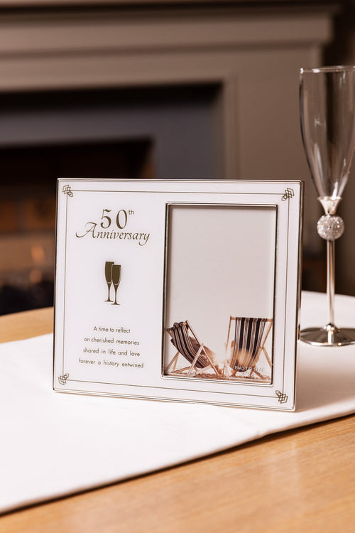 Silver 50th Anniversary Frame