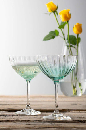 Aqua Erne Cocktail Glass Set