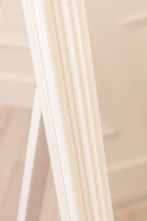 Carraig Donn Audrey Cream Floor Standing Mirror