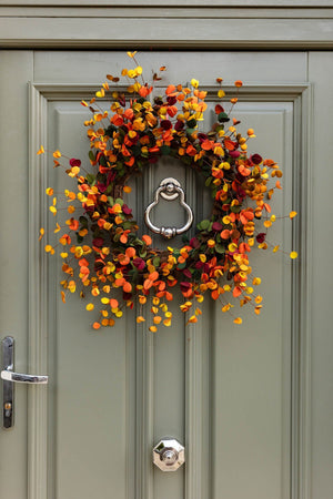 Autumn Leaf Door Wreath
