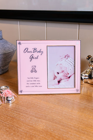 Carraig Donn Baby Girl Silver Frame 4x6