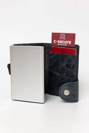 Carraig Donn Bank Cards Protector Wallet in Black