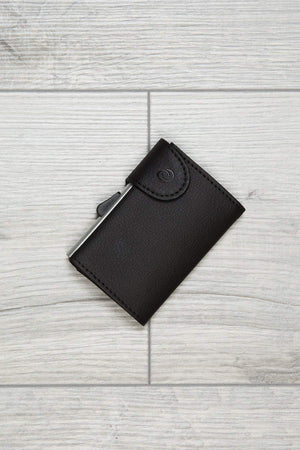 Carraig Donn Bank Cards Protector Wallet in Black