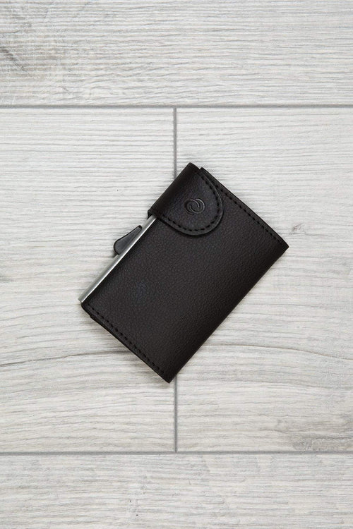 Bank Cards Protector Wallet in Black