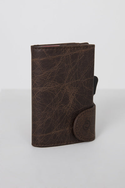 Carraig Donn Bank Cards Protector Wallet in Brown