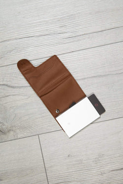 Carraig Donn Bank Cards Protector Wallet in Light Brown
