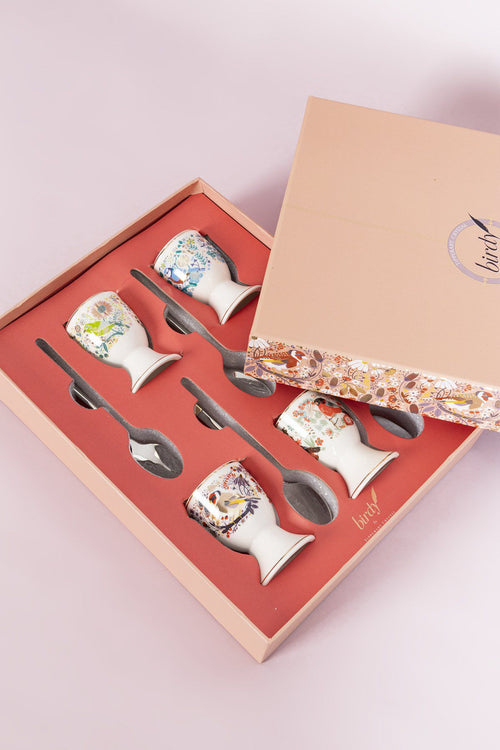 Birdy Set of 4 Egg Cups