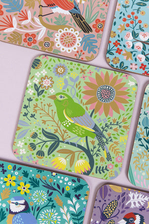 Carraig Donn Birdy Set of 6 of Coasters