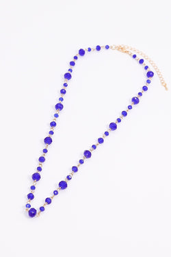Carraig Donn Blue Beaded Necklace