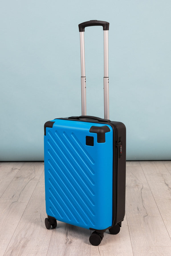 Carraig Donn Blue Hard-shell Suitcase