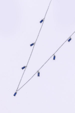 Blue Stone Necklace