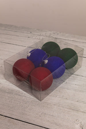 Box Set Of 6 Chic Baubles