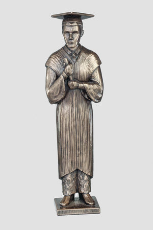 Carraig Donn Bronze Graduation Boy Sculpture