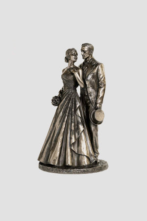 Bronze Just Married Sculpture
