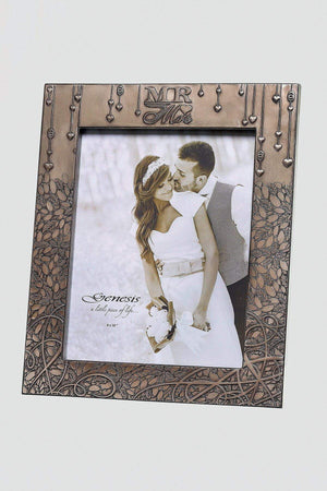 Bronze Mr & Mrs Wedding Frame