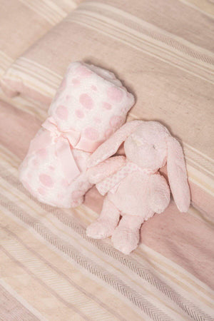 Carraig Donn Bunny and Blanket in Pink Gift Set