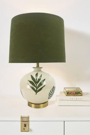 Carraig Donn Ceramic Leaf Lamp