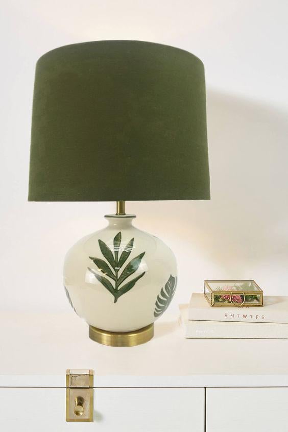 Carraig Donn Ceramic Leaf Lamp