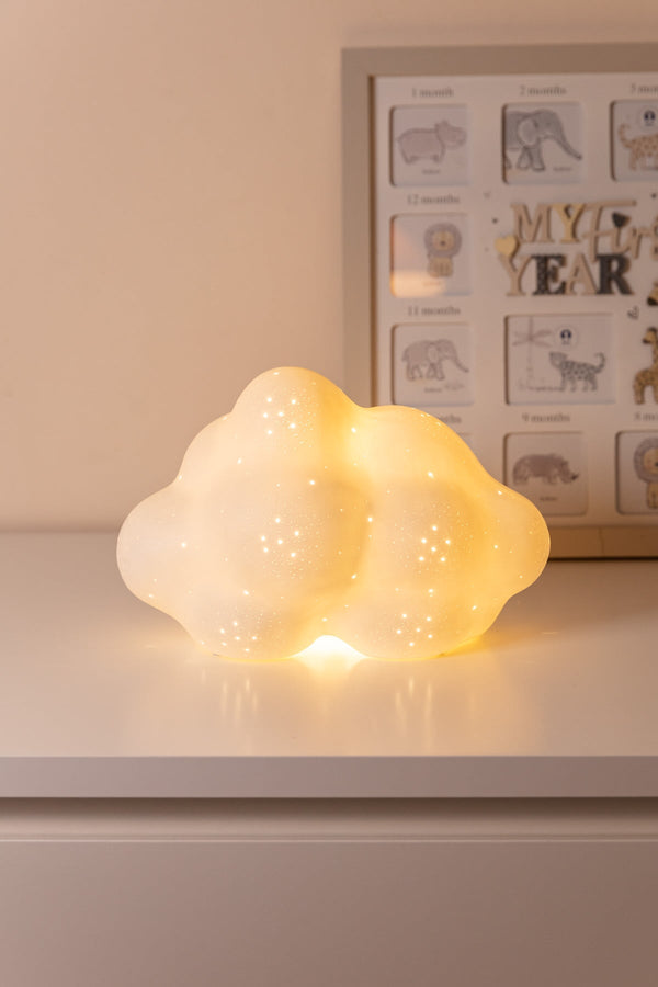 Carraig Donn Ceramic LED Clouds Table Lamp