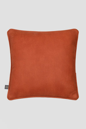 Chloe Orange Textured Cushion