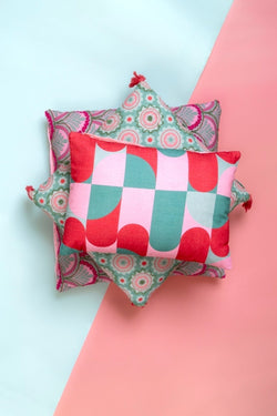 Carraig Donn Chloe Pink Printed Cushion