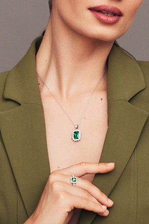 Classic Emerald Pendant