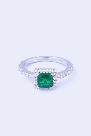 Classic Emerald Ring Size 8