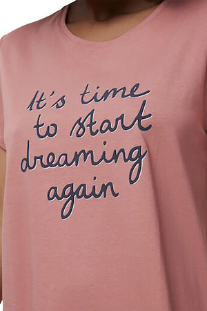 Carraig Donn Cotton Printed Nightdress in Rust