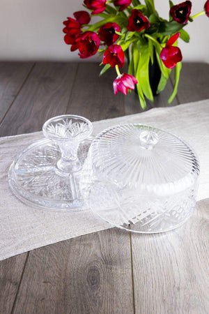 Carraig Donn Crystal Serving Dish 4 in 1