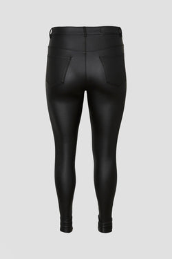 Carraig Donn Curve - Coated Pants in Black