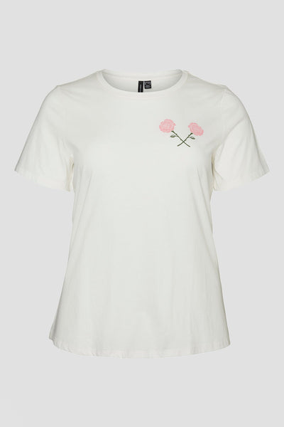 Carraig Donn Curve - Lina T-Shirt in White