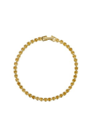 Dakota Yellow Tennis Bracelet