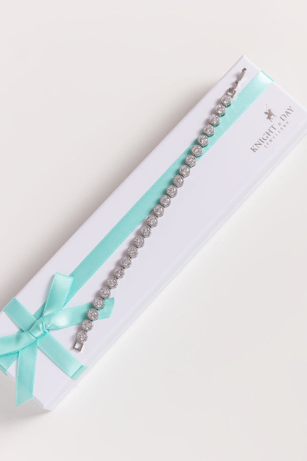 Carraig Donn Danna Silver Tennis Bracelet