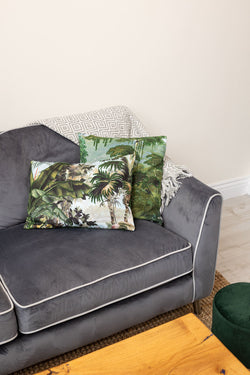 Carraig Donn Dark Jungle Print Cushion