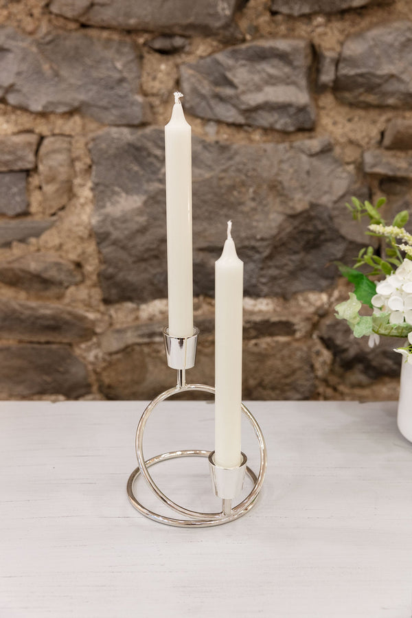 Carraig Donn Double Taper Candle Holder
