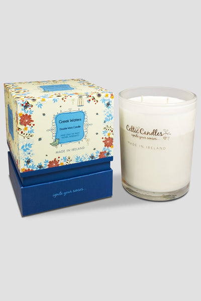 Carraig Donn Double Wick Greek Water Candle