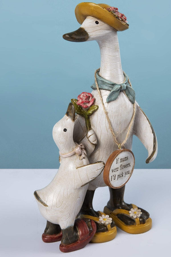 Carraig Donn Duck If Mums Were Flowers - Wooden Ornament