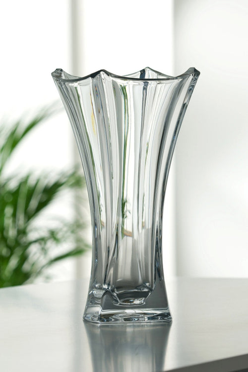 Dune 14" Glass Waisted Vase