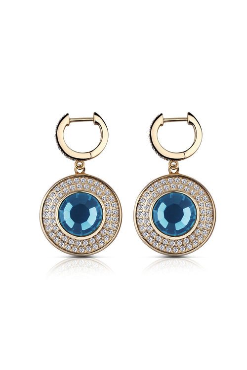 Carraig Donn Earrings with Montana Stone