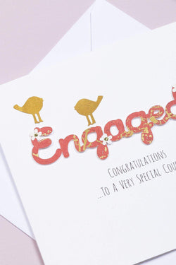 Carraig Donn Engaged Handmade Card